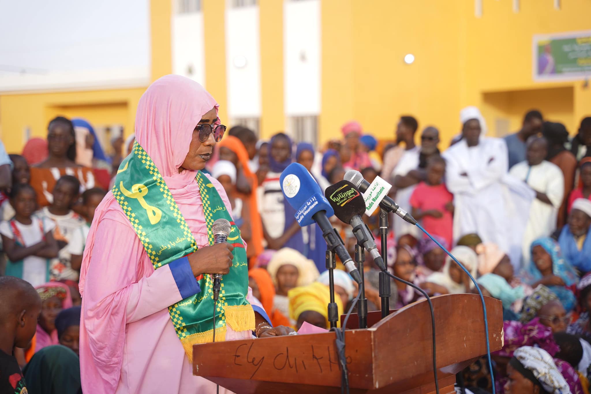 Le délégué général de TAAZOUR inaugure des structures éducatives et visite le projet Dari à Kaédi