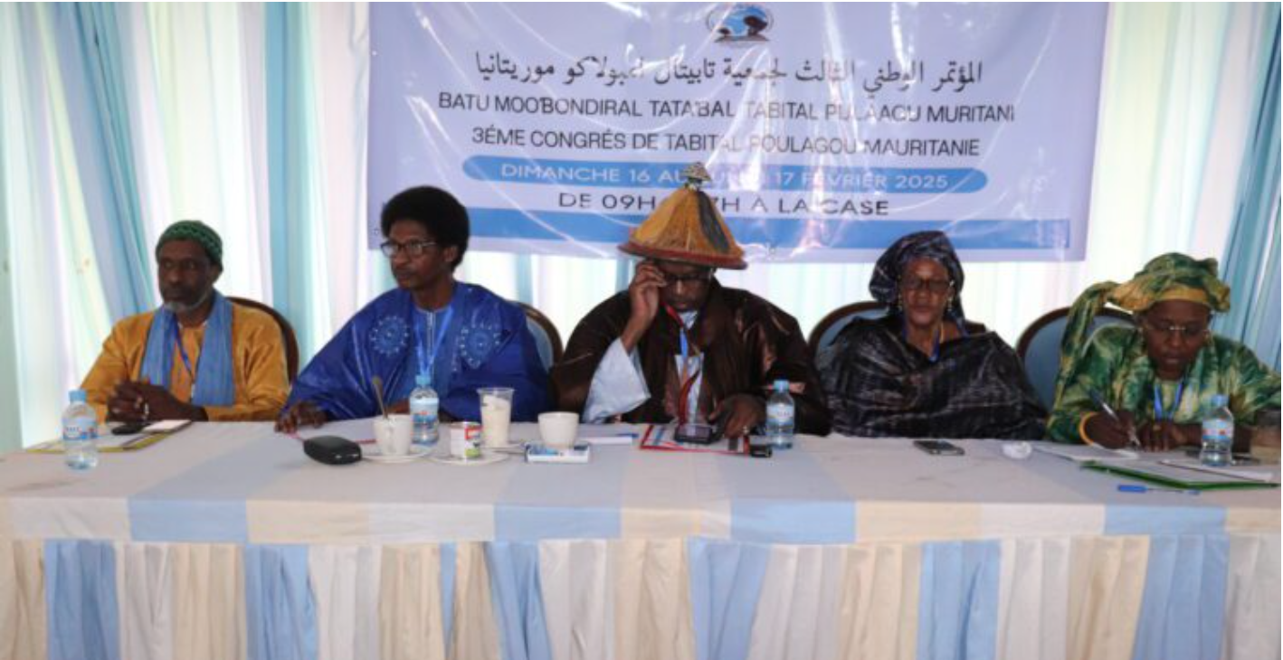 Tenue du Troisième Congrès Ordinaire de l’Association « Tabital Pulaagu Mauritanie »