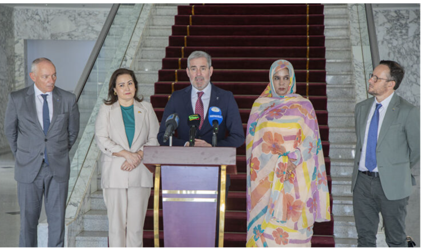 Président du Gouvernement des Iles Canaries : La rencontre avec la plus haute autorité de Mauritanie est un grand succès de notre visite