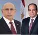 Le Président de la République reçoit un appel téléphonique et les félicitations du Président égyptien pour sa réélection