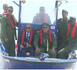 Le chef d’état-major de la gendarmerie nationale inspecte le point de passage de la ville de Rosso