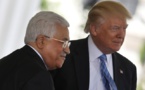 Donald Trump accueille Mahmoud Abbas à la Maison Blanche