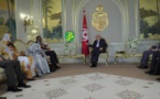 La ministre déléguée auprès du ministre des affaires étrangères reçue par le Président tunisien