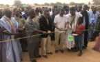 Le directeur général de l'Agence Nationale Tadamoun inaugure une école dans la commune de Timzine, au Hodh El Gharbi