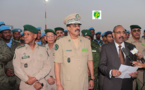 Départ d'un contingent de la gendarmerie nationale à destination de la Centrafrique et retour à Nouakchott d'un autre contingent