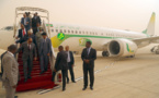 Le Président de la République supervise la réception par la Mauritania Airlines d'un nouvel avion de type Boeing