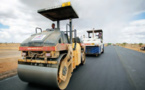 Infrastructures : Le matériel pour la réhabilitation de la route Nouakchott-Rosso sur place