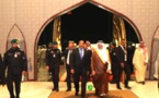 Arrivée du Président de la République à la base aérienne du Roi Abdulaziz à Dhahran