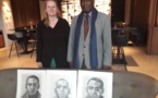 Le combat de Biram Dah Abeid inspire l’artiste peintre néerlandaise Ruth Bebschop