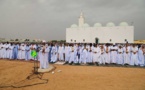 Le Président de la République accomplit la prière de la fête d'El Fitr dans l'enceinte de l'ancienne mosquée de Nouakchott