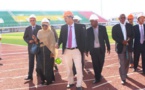 La ministre de la jeunesse effectue une visite au complexe olympique de Nouakchott