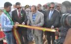 Le Président de la République supervise l'inauguration de la centrale électrique hybride de Néma