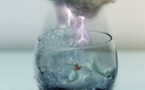 Une tempête dans un verre d'eau