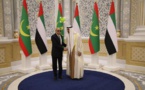 Accueil chaleureux réservé au Président de la République au palais de la Nation d’Abu-Dhabi Abu-Dhabi,  02/02/2020