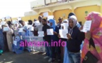 Nouadhibou: nouveau sit-in des protestataires contre l’autorisation de Kenz Mining …Photos