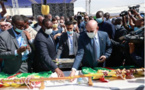 Le Président de la République et son homologue sénégalais supervisent la pose de la première pierre du Pont de Rosso