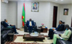 Le ministre des Affaires étrangères reçoit l'ambassadeur du Brésil en Mauritanie