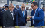 Le Président de la République inaugure des infrastructures de stockage et de conservation du poisson à Nouadhibou