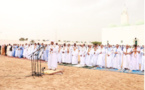 Le Président de la République accomplit la prière de la fête d’Al Adha dans la cour de la mosquée Ibn Abass