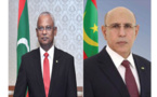 Le Président de la République adresse un message de félicitation à son homologue des Maldives