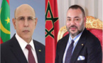 Le Président de la République souligne au Roi du Maroc son attachement au renforcement des relations liant les deux pays