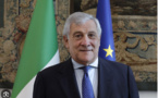 Le Ministre italien des Affaires étrangères  Antonio Tajani : « Nous allons bientôt ouvrir une ambassade en Mauritanie »