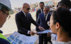 Visite surprise du Président de la République au chantier du Pont de Bamako