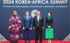 Le Président de la République et la Première Dame participent à un dîner en l’honneur des chefs de délégations au Sommet Corée-Afrique