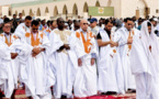 Le Président de la République accomplit la prière de l’Aïd al-Adha à Aïoun