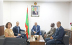 Le ministre de l’Equipement reçoit l’ambassadeur, délégué de l’UE en Mauritanie