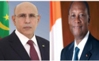 Le Président de la République, Président élu reçoit un message de félicitations du Président de la République de Côte d’Ivoire