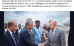 Le Président de la République, président de l’Union Africaine arrive à Accra