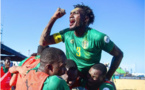 L’équipe nationale va en finale de la Coupe d’Afrique et se qualifie pour la Coupe du monde de beach soccer