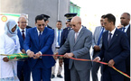 Le Président de la République inaugure la station de traitement des eaux usées du marché au poisson de Nouakchott