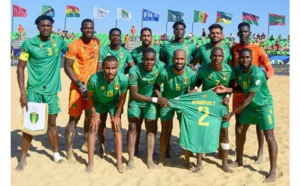 L’équipe nationale remporte une large victoire sur le Sénégal dans la Coupe d’Afrique des Nations de Beach Soccer